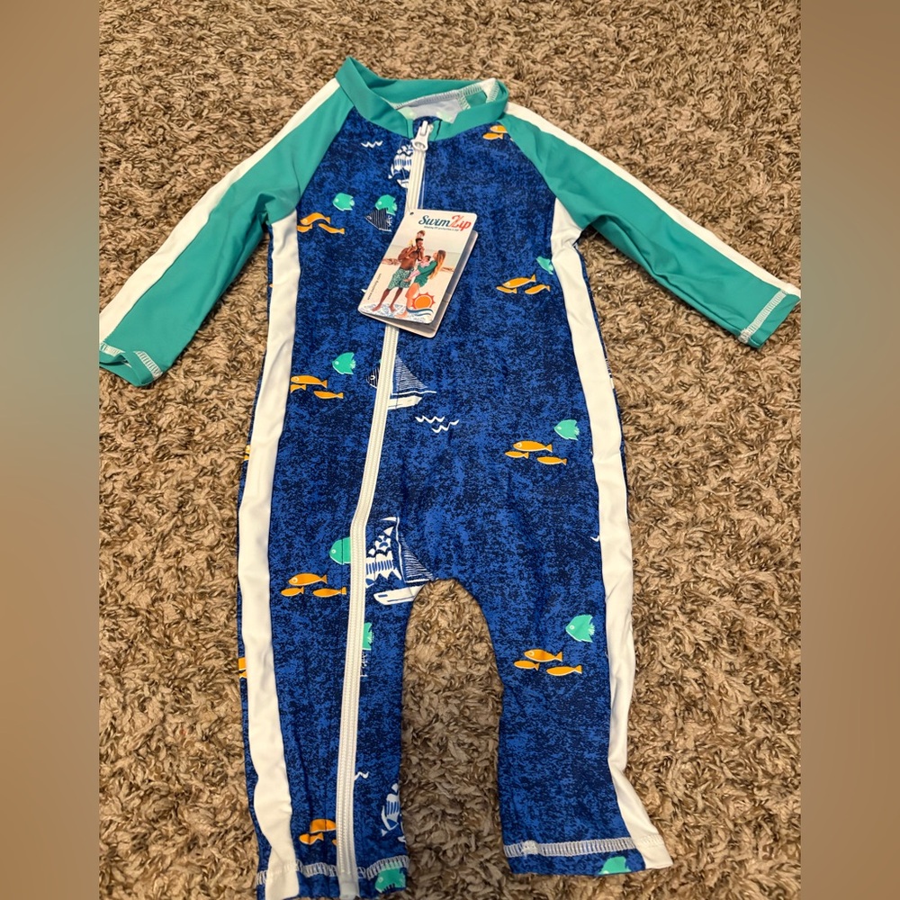 Long sleeve Romper Swimsuit